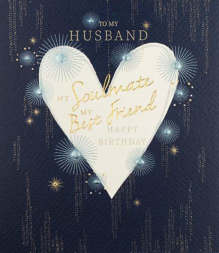Soulmate Husband Birthday Card - House of Cards