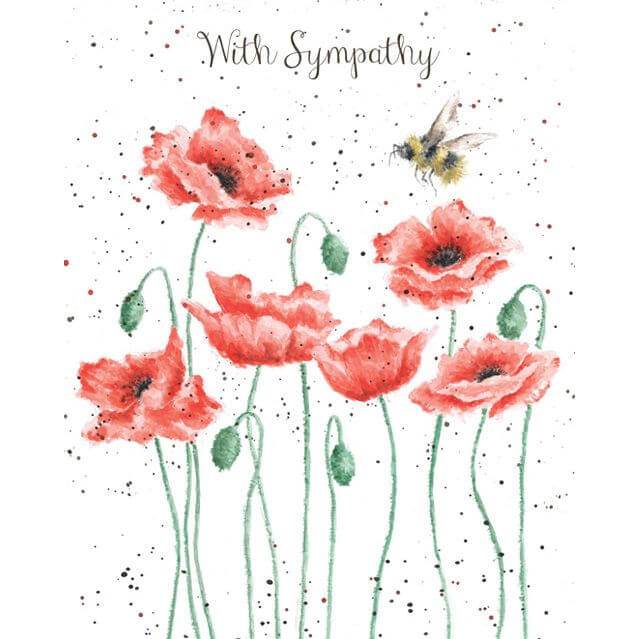 Poppies and Bees - House of Cards