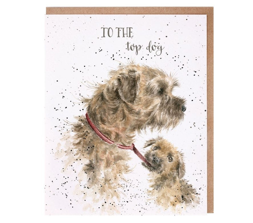 Top Dog Greeting Card