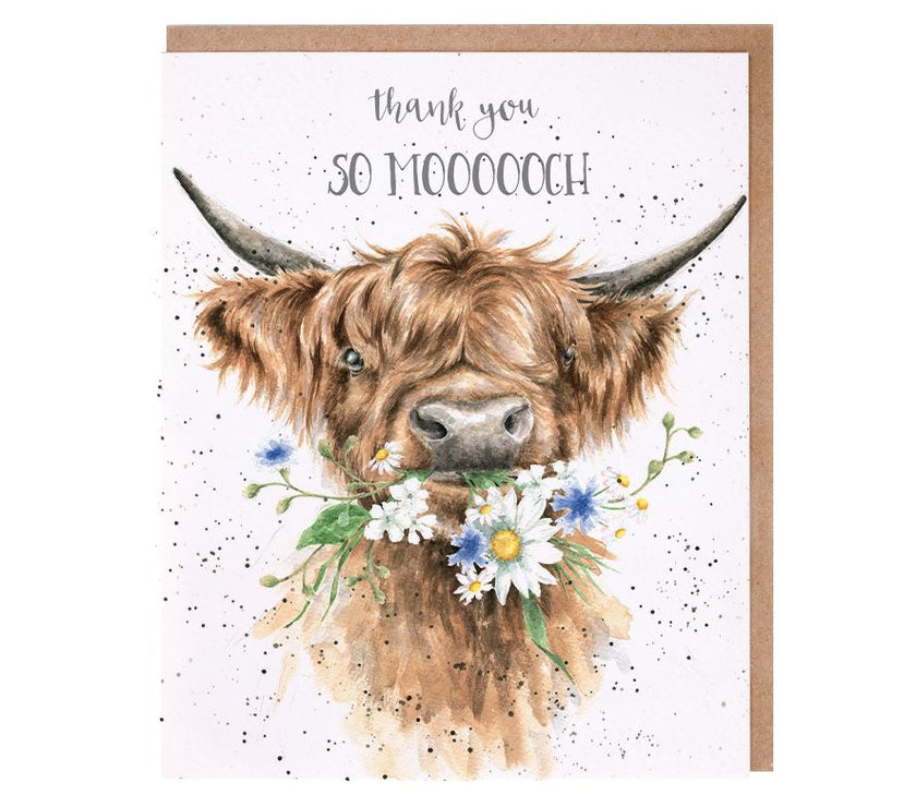Daisy Coo Thank You Card