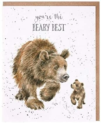 Beary Best Greeting Card
