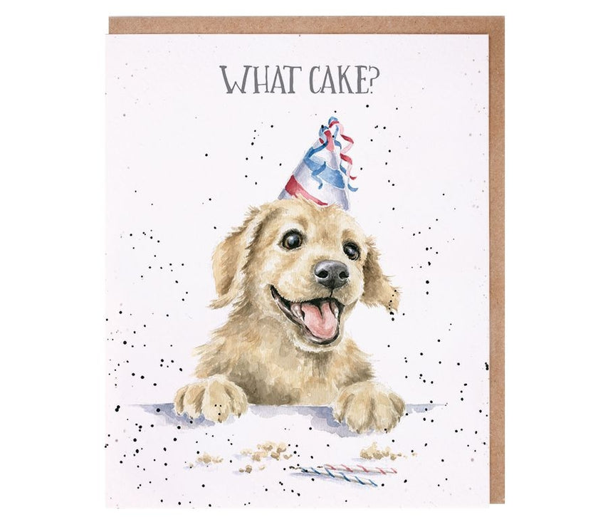 What Cake Greeting Card