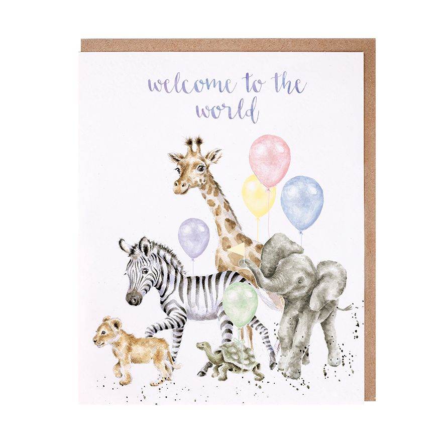 Welcome To The World New Baby Card - House of Cards