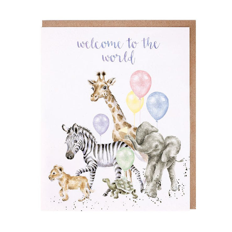 Welcome To The World New Baby Card