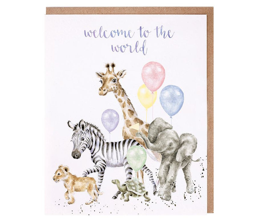 Welcome To The World New Baby Card