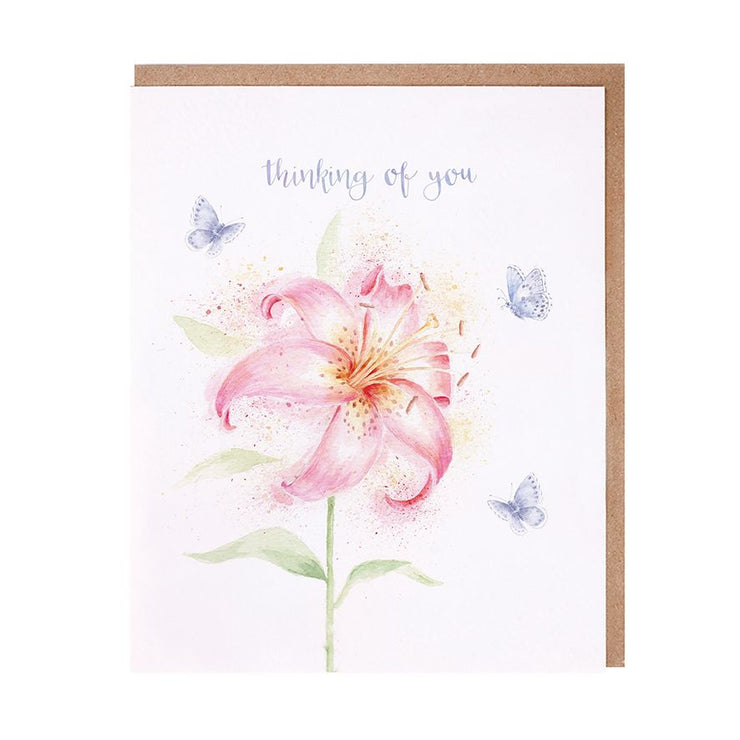 Butterflies Thinking of You Card