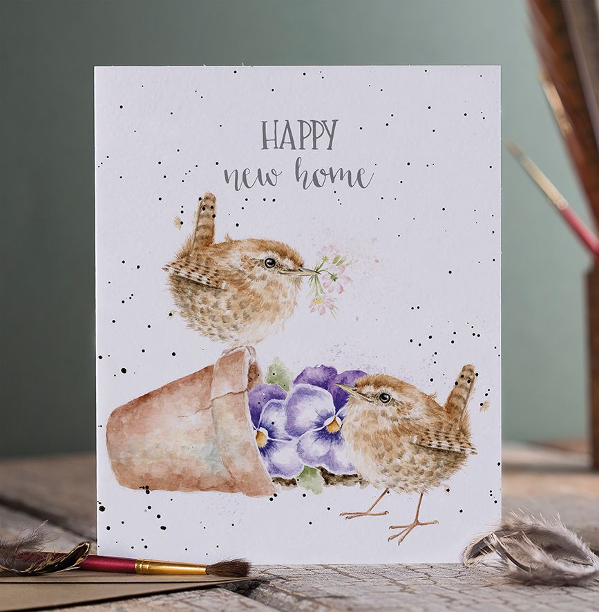 Wren New Home Card