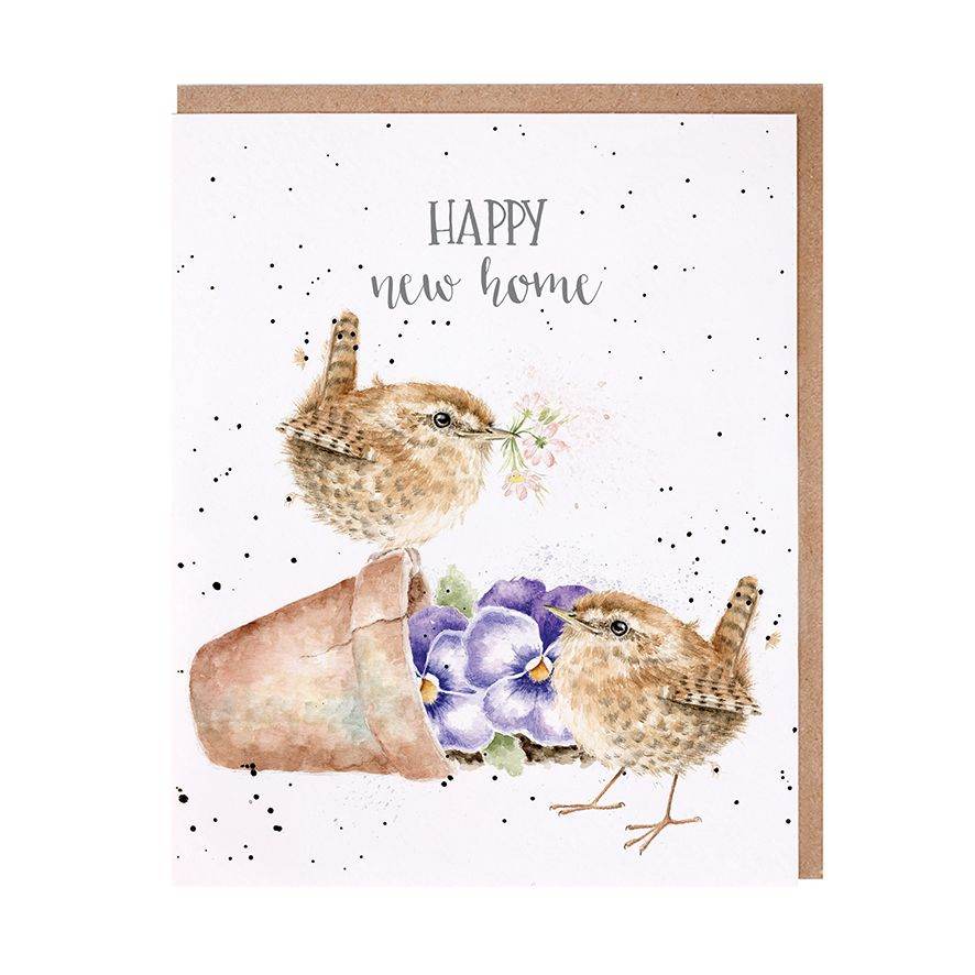 Wren New Home Card - House of Cards