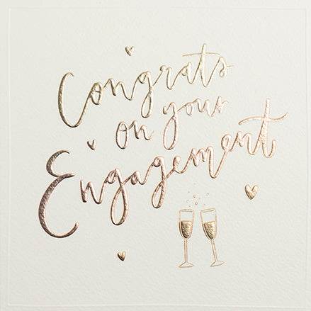 Congrats Engagement Card - House of Cards