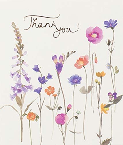 Floral Thank You Card