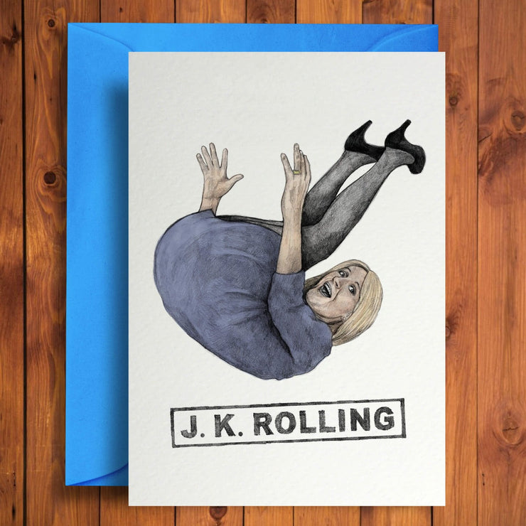 J. K. Rolling Birthday Card