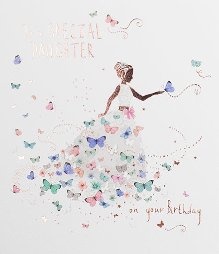 Dress Daughter Birthday Card