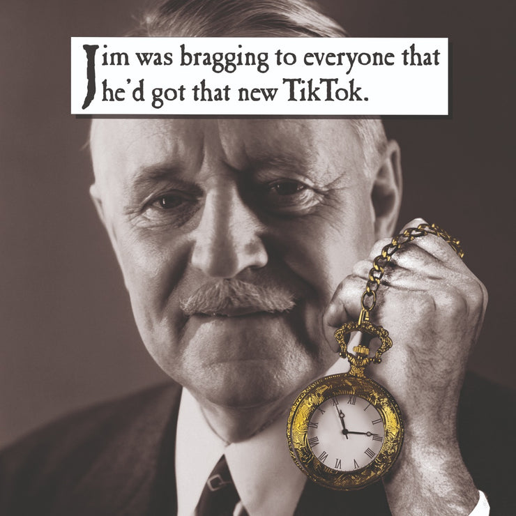 TikTok Birthday Card