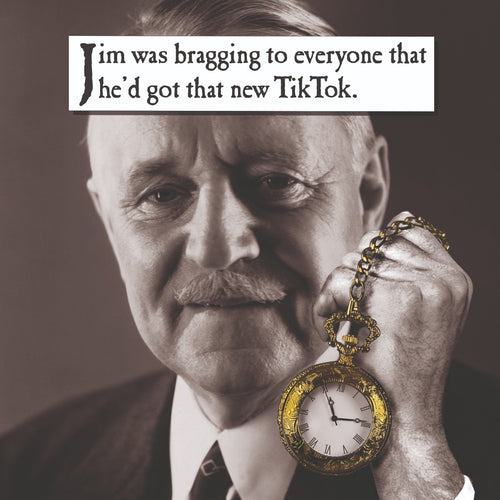 TikTok Birthday Card