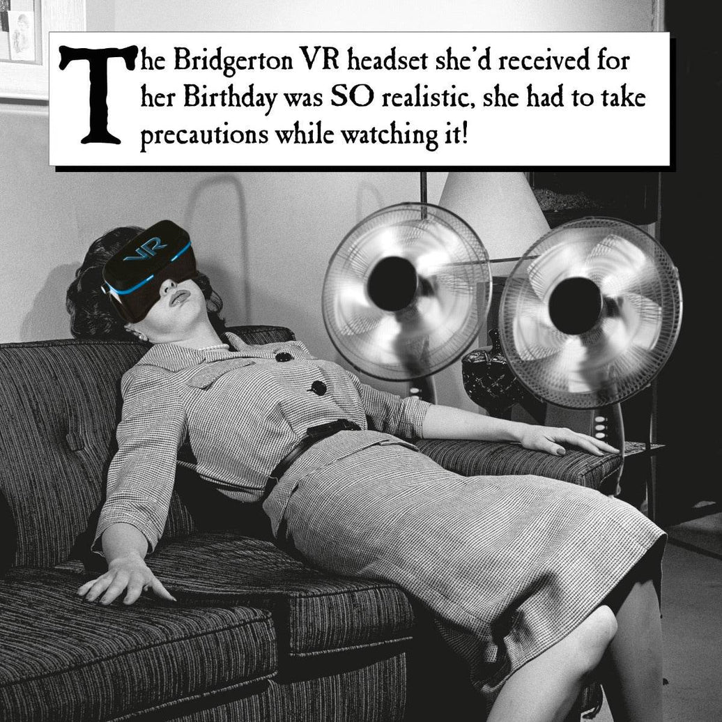 Bridgerton VR Birthday Card - House of Cards