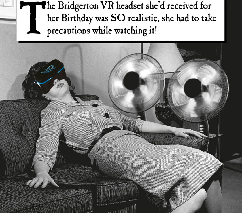 Bridgerton VR Birthday Card