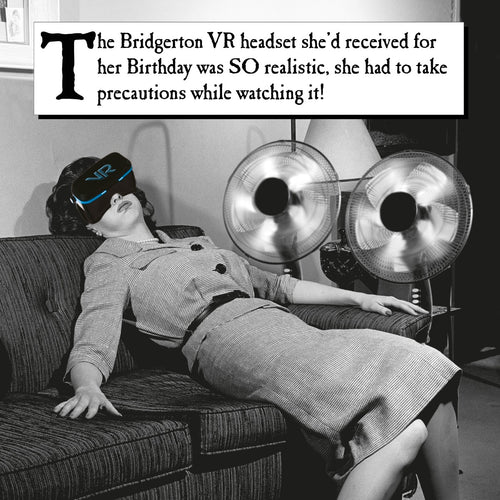 Bridgerton VR Birthday Card