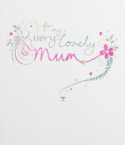 Lovely Mum Birthday Card