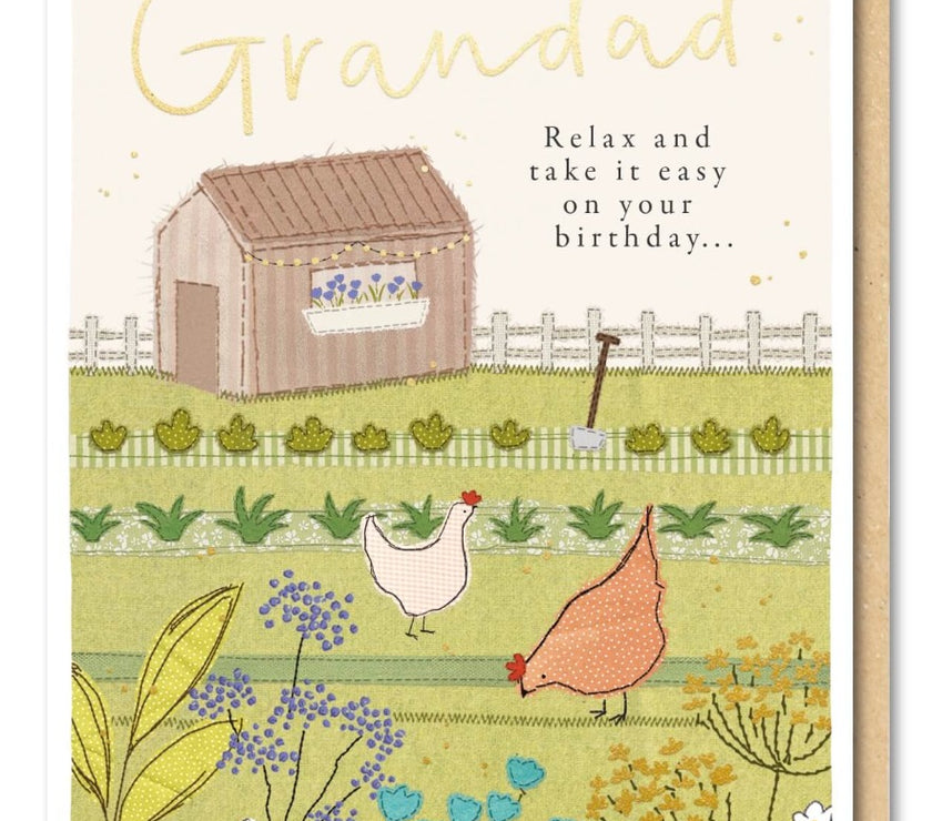 Grandad Shed Birthday Card