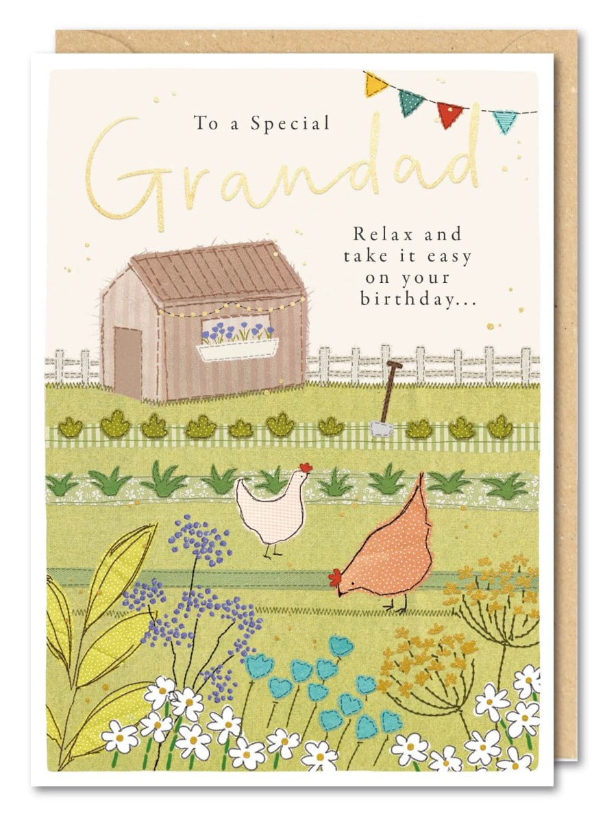 Grandad Shed Birthday Card