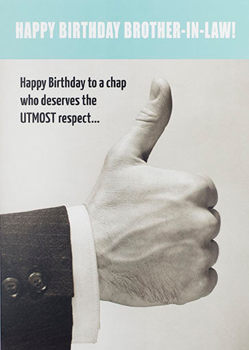 Brother-in-Law Birthday Card