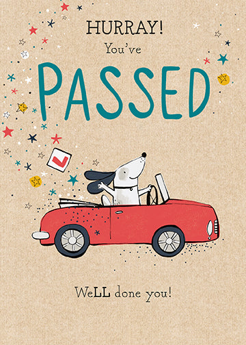 Passed Driving Test Greeting Card