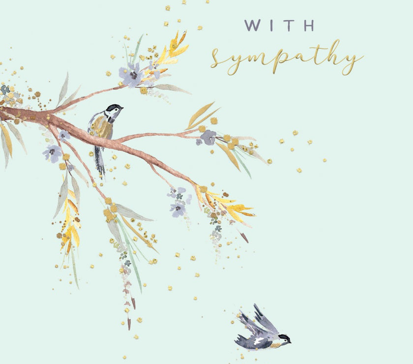 With Sympathy Greeting Card