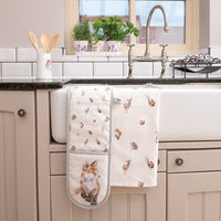 Fox Woodlanders Double Oven Glove