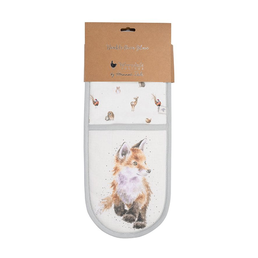 Fox Woodlanders Double Oven Glove