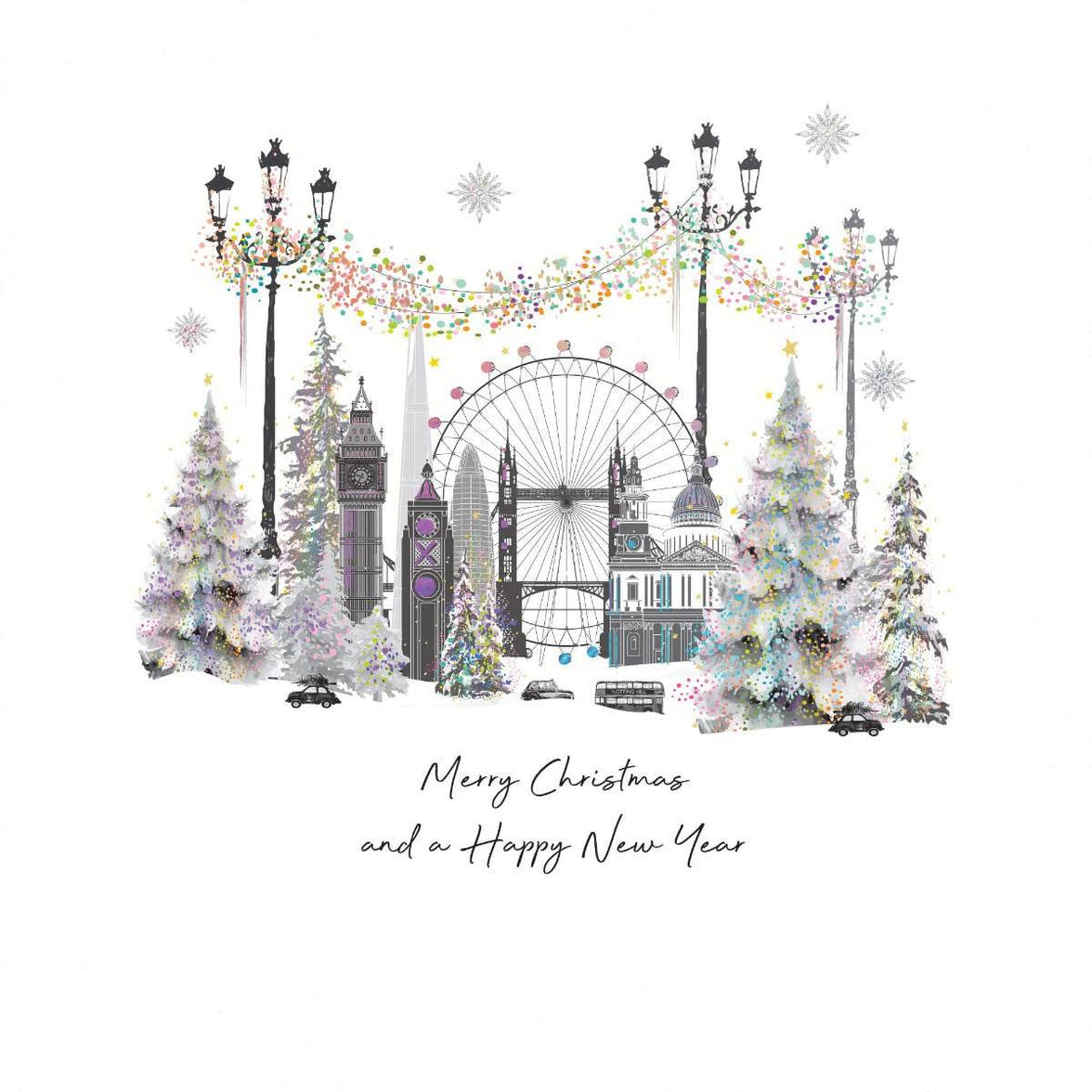 London White Christmas Boxed Cards - House of Cards