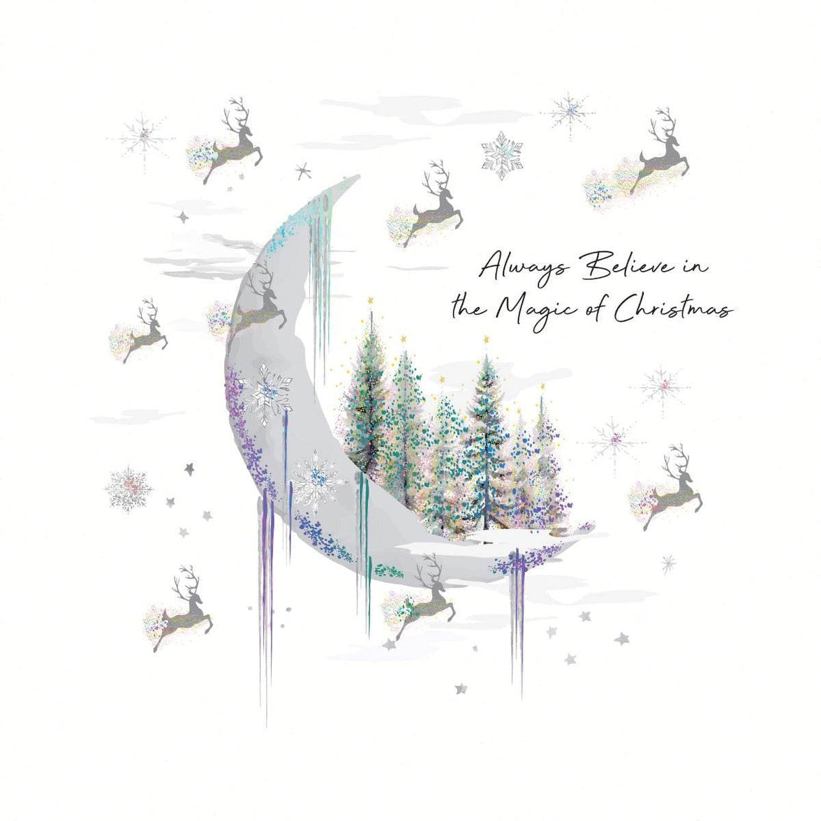 Moon Christmas Boxed Cards - House of Cards