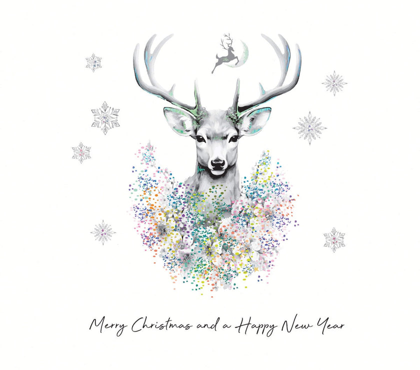 Stag Christmas Boxed Cards