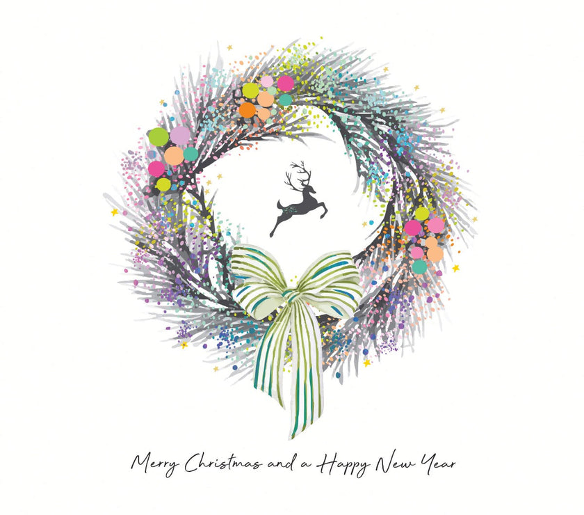 Wreath Christmas Boxed Cards