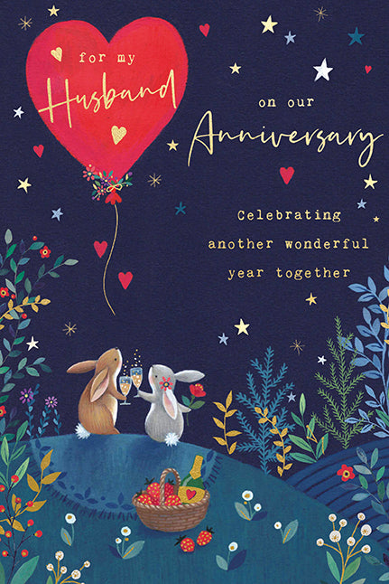 Husband Anniversary Card