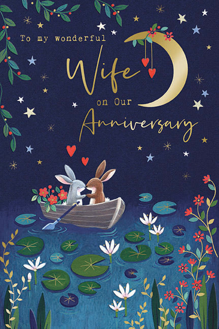 Wife Anniversary Card