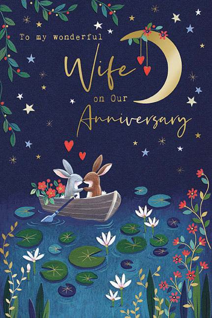 Wife Anniversary Card - House of Cards