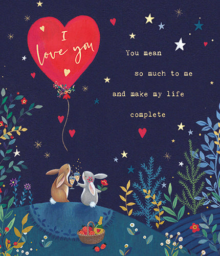 Make My Life Complete Valentines Card