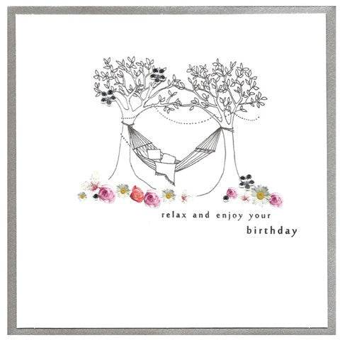 Hammock Birthday Card - House of Cards