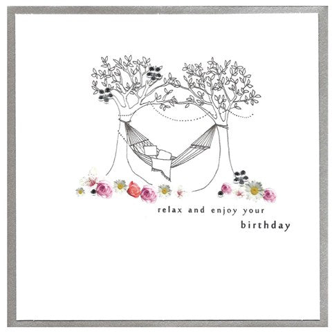 Hammock Birthday Card
