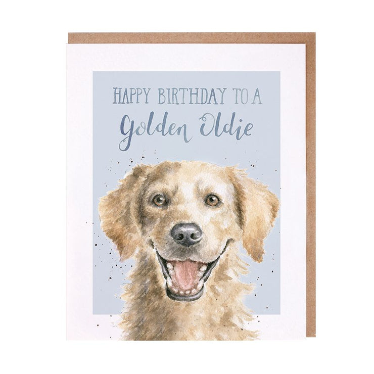 Golden Oldie Birthday Card