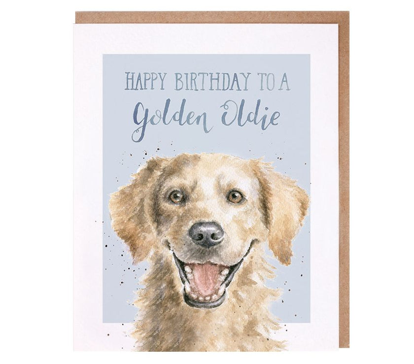 Golden Oldie Birthday Card