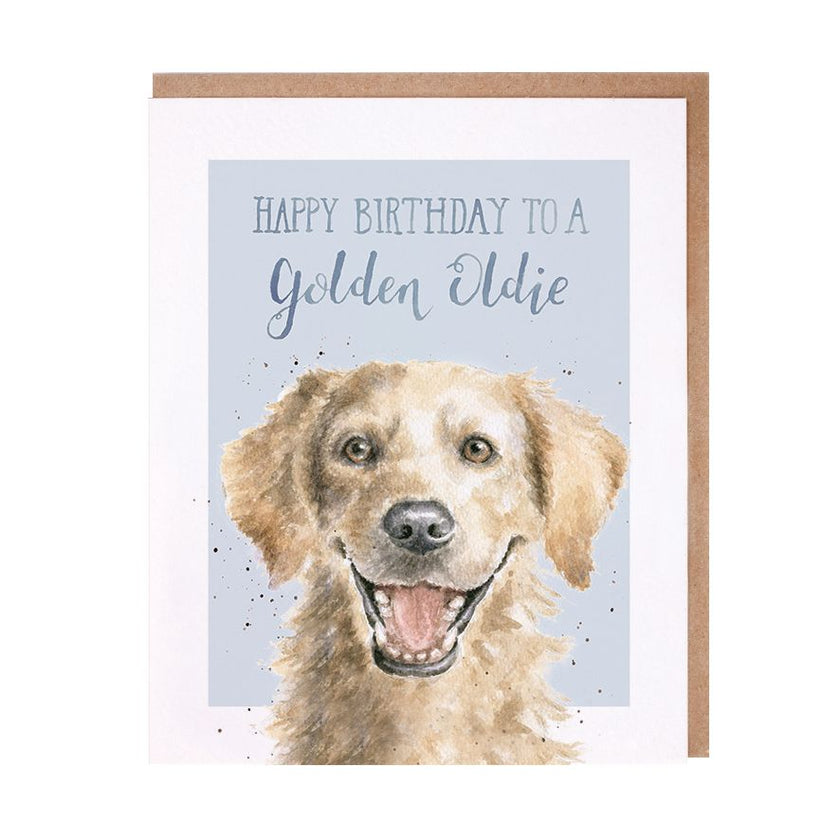 Golden Oldie Birthday Card