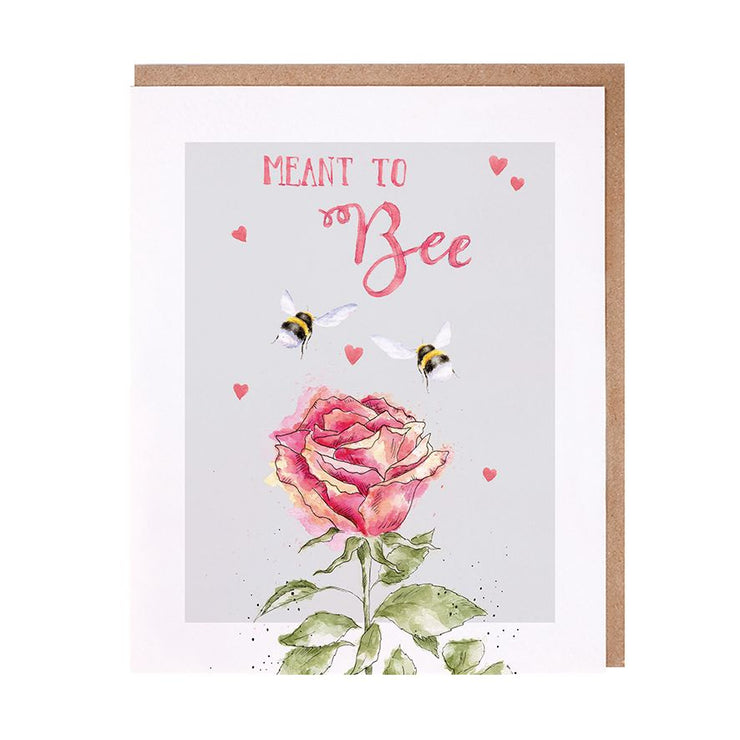 Meant To Bee Anniversary Card