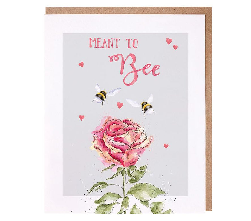 Meant To Bee Anniversary Card