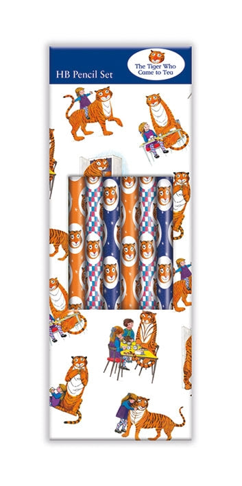 The Tiger Who Came To Tea Pencil Set