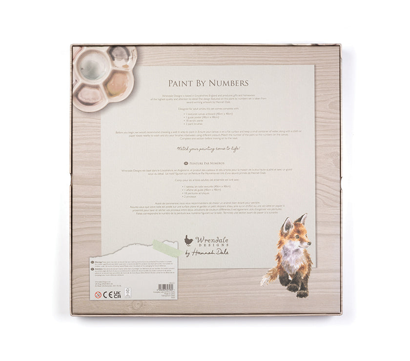 Fox Paint by Numbers