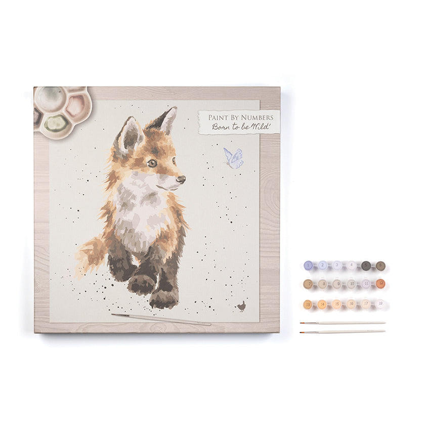 Fox Paint by Numbers