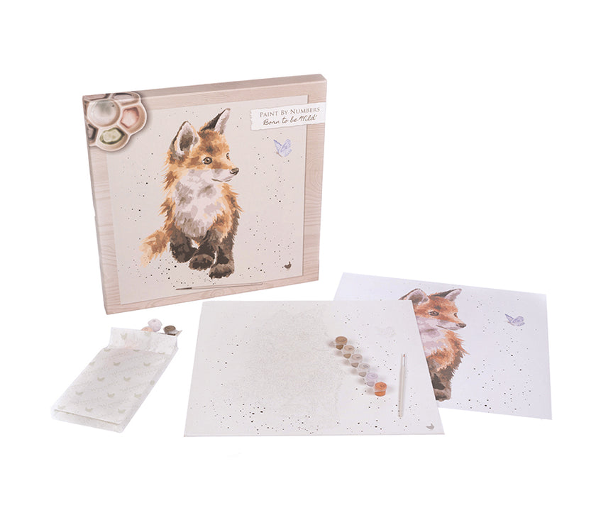 Fox Paint by Numbers