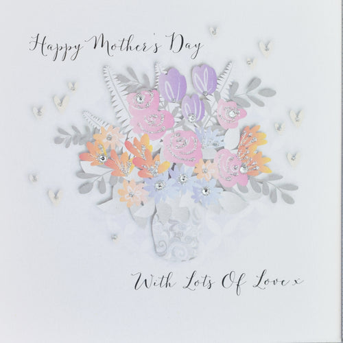 Flower Bouquet Mothers Day Card