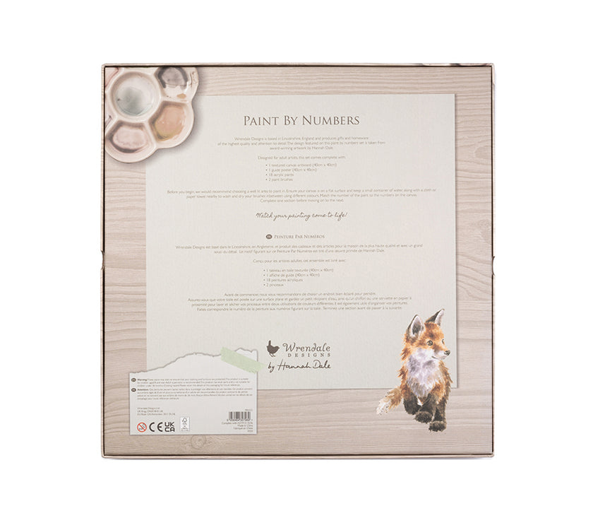 Fox Paint by Numbers